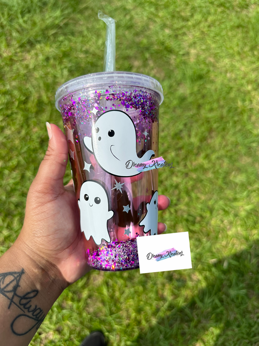 Spooky Snowglobe cup