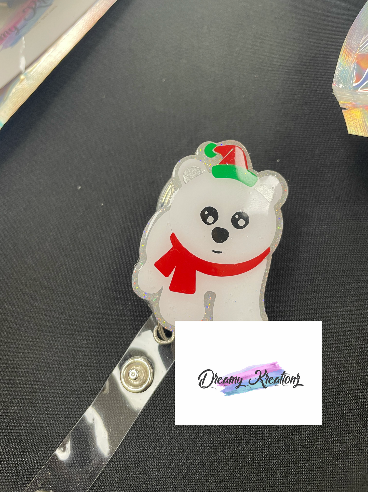 Mr. Polar badge reel